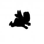 Silhouette Baby Fairy No.1