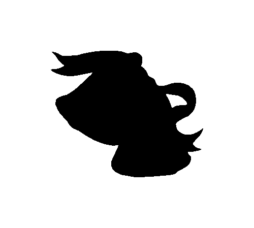 christmas bell silhouette